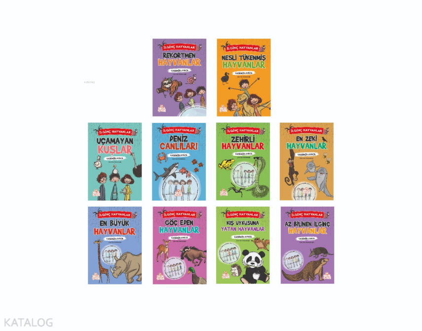 İlginç Hayvanlar (10 Kitap) - 1