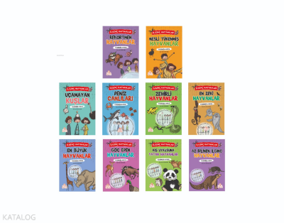 İlginç Hayvanlar (10 Kitap) - Nesil Çocuk (1)