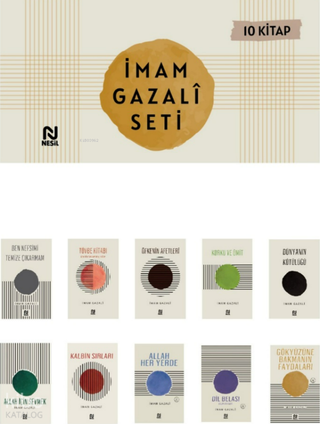 İmam Gazalî Seti (10 Kitap) - 1