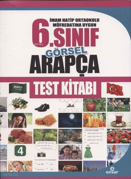 İmam Hatip Ortaokulu Müfredatın Uygun 6. Sınıf Görsel Arapça Test Kitabı - 2