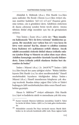 İmam-ı Azam Ebu Hanife (R.A.) Hayatından Rabbanî Esintiler (Mevahibü’r Rahman Tercümesi) - 6