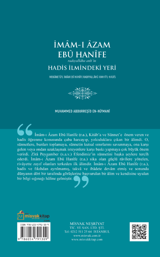İmam-ı Azam Ebü Hanife (R.A.)’İn Hadis İlmindeki Yeri - 2