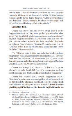 Hakk Dini Batıl Yorumlarına Cevaplar - 7