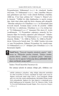 Hakk Dini Batıl Yorumlarına Cevaplar - 9