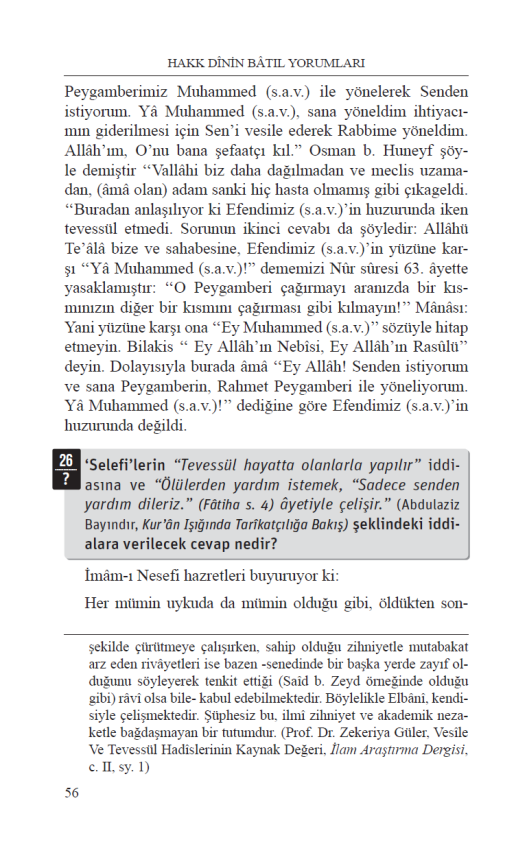 Hakk Dini Batıl Yorumlarına Cevaplar - 9