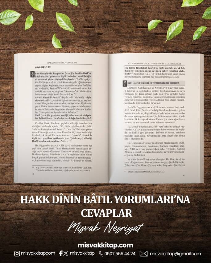 Hakk Dini Batıl Yorumlarına Cevaplar - 2