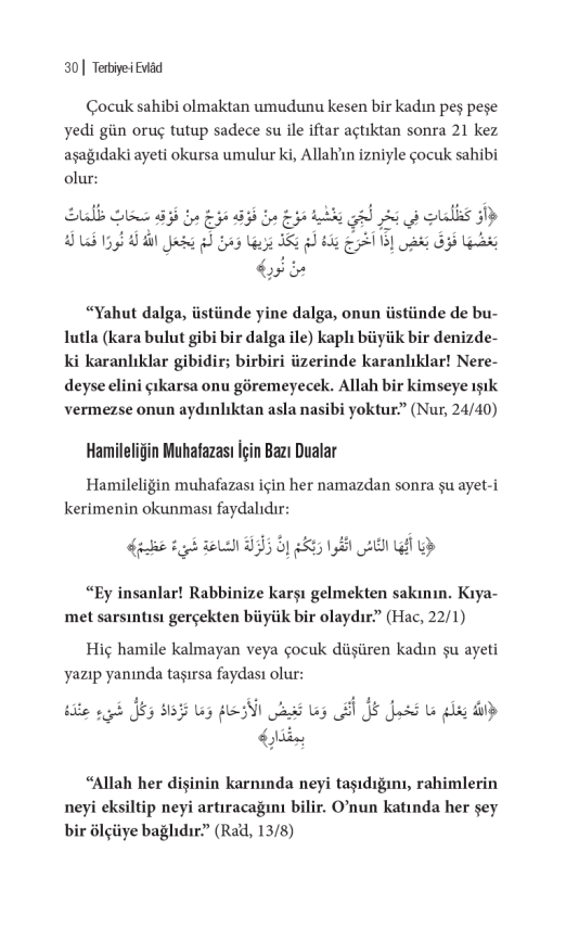 İslam’da Çocuk Terbiyesi (Terbiye-i Evlad Tercümesi) - 10