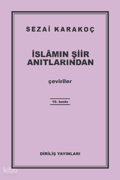 İslamın Şiir Anıtlarından - 1