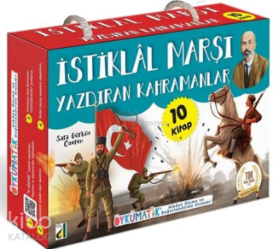 İstiklal Marşı Yazdıran Kahramanlar Seti - 10 Kitap Takım - 2