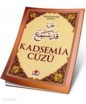 Kadsemia Cüzü (Dergi Boy-Dergi Boy) - 1