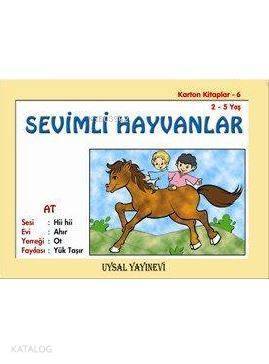 Karton Kitap-6-Sevimli Hayvanlar (2-5 Yaş) - 2