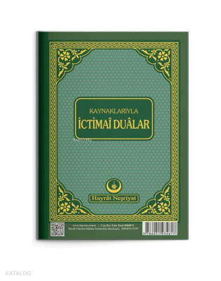Kaynaklarıyla İctimai Dualar (Büyük Cep Boy) - Hayrat Neşriyat (1)