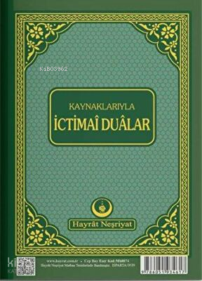 Kaynaklarıyla İctimai Dualar Çanta Boy - 1