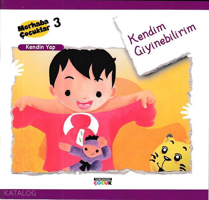 Kendim Giyinebilirim - Kendin Yap Merhaba Çocuklar 3 - 1