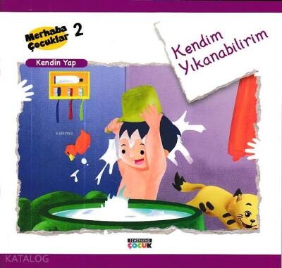 Kendim Yıkanabilirim - Kendin Yap Merhaba Çocuklar 2 - 1