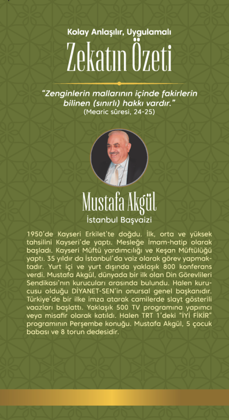 Kolay Anlaşılır, Uygulamalı Zekatın Özeti - 2