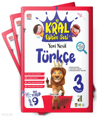 Kral Eğitim Seti 3. Sınıf - Damla Eğitim
