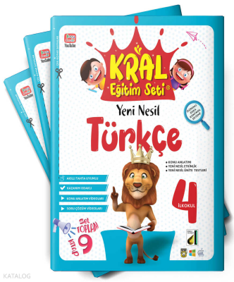 Kral Eğitim Seti 4. Sınıf - Damla Eğitim