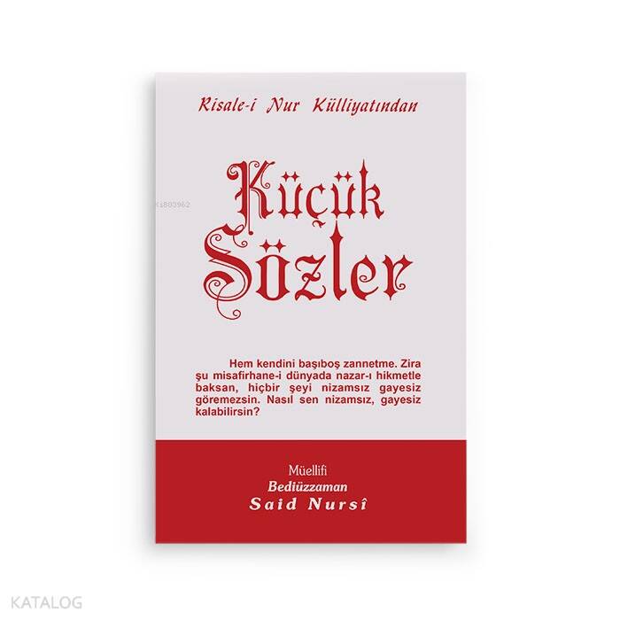 Küçük Sözler - 1