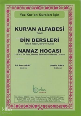 Kuran Alfabesi Tecvitli, Din Dersleri, Namaz Hocası (Yeşil Elifba) - Yaz Kuran Kursları İçin - 1