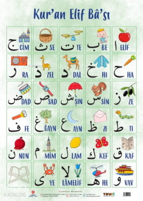 Kuran Elif Bası Poster - Türkiye Diyanet Vakfı Yayınları (1)