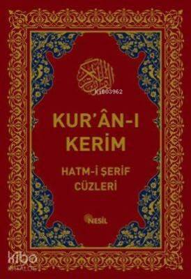 Kuran-ı Kerim Hatm-i Şerif Cüzleri (Kutulu) - 1