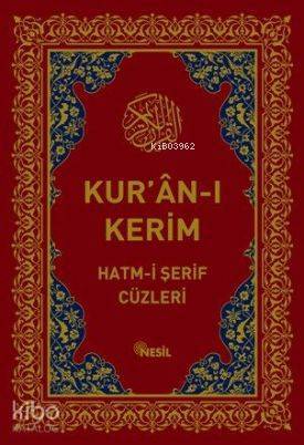 Kuran-ı Kerim Hatm-i Şerif Cüzleri (Kutulu) - 1