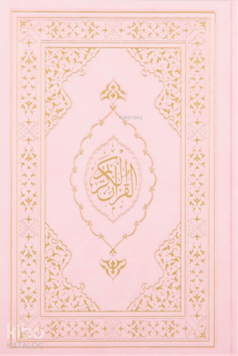 Kuran-ı Kerim Orta Boy Termo Deri Toz Pembe - 2