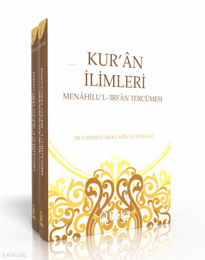 Kuran İlimleri - Menahilul İrfan (2 Cilt Takım) - 1