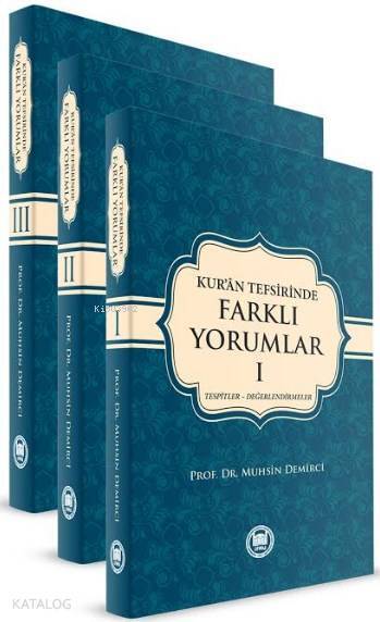 Kuran Tefsirinde Farklı Yorumlar (3 Cilt Takım) - 2
