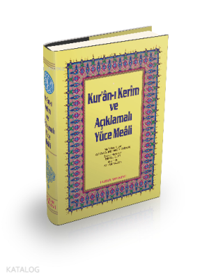 Kuranı Kerim ve Açıklamalı Yüce Meali 3lü - Rahle Boy - Huzur Yayınevi