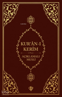 Kur’ân-ı Kerim Açıklamalı Meali Cep Boy ( Metinsiz ) - 2