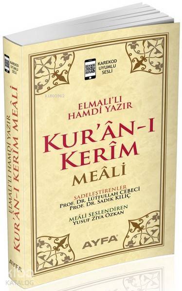 Kurân-ı Kerim Meali (Ayfa-108, Cep Boy, Kare Kodlu, Sesli) - 2