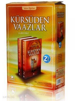 Kürsüden Vaazlar (2 Cilt Takım) - 2