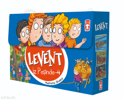Levent İz Peşinde 4 Seti (5 Kitap) İz Peşinde 4 - 2