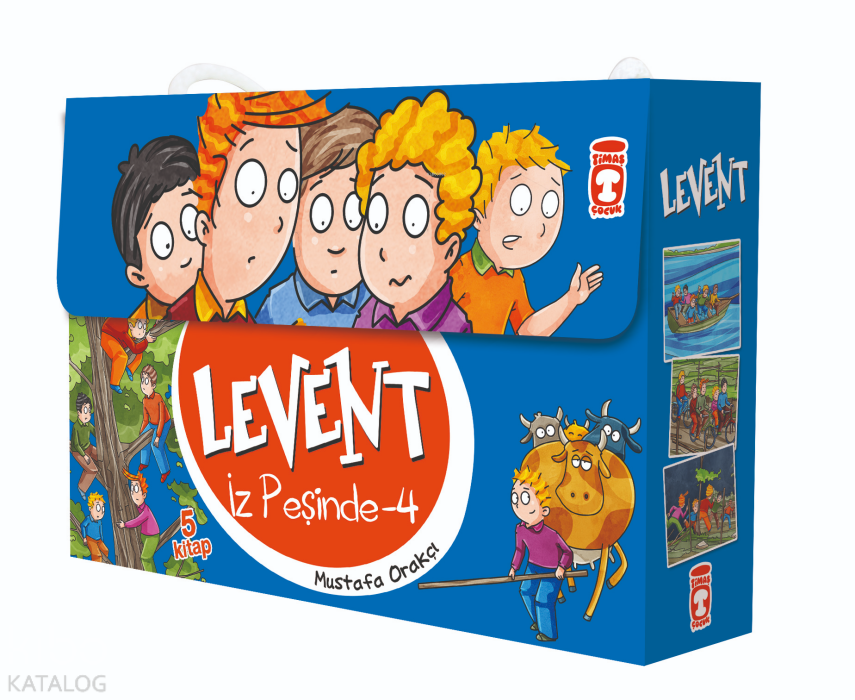 Levent İz Peşinde 4 Seti (5 Kitap) İz Peşinde 4 - 2