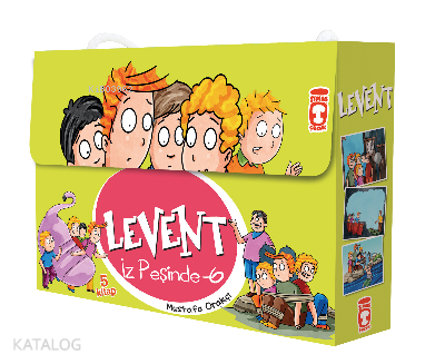 Levent İz Peşinde 6 Set (5 Kitap) - 2