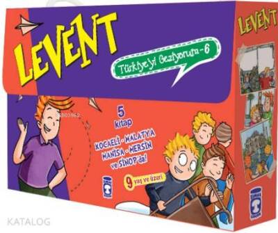 Levent Türkiyeyi Geziyorum 6 Set (5 Kitap) - 2