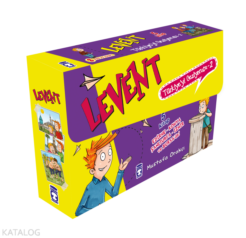 Levent Türkiyeyi Geziyorum Set 2 +9 Yaş - 1