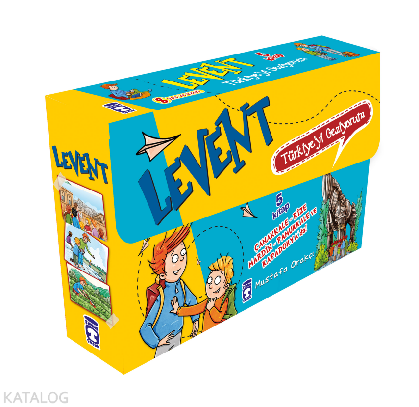 Levent Türkiyeyi Geziyorum Set +9 Yaş - 1