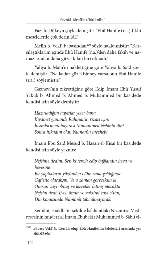 Menakıb-ı Ebu Hanife (2 Cilt) - 6
