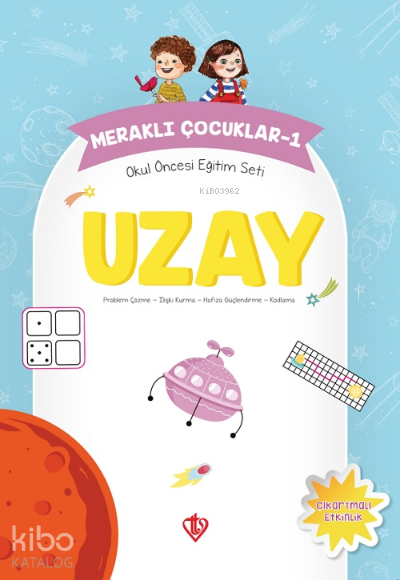 Meraklı Çocuklar 1 Okul Öncesi Eğitim Seti Uzay - 2