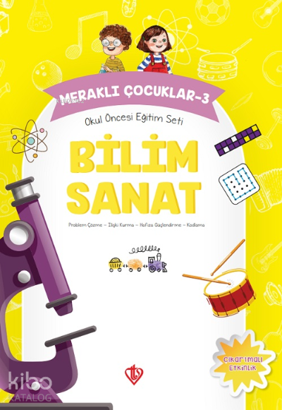 Meraklı Çocuklar 3 Okul Öncesi Eğitim Seti Bilim Sanat - 2