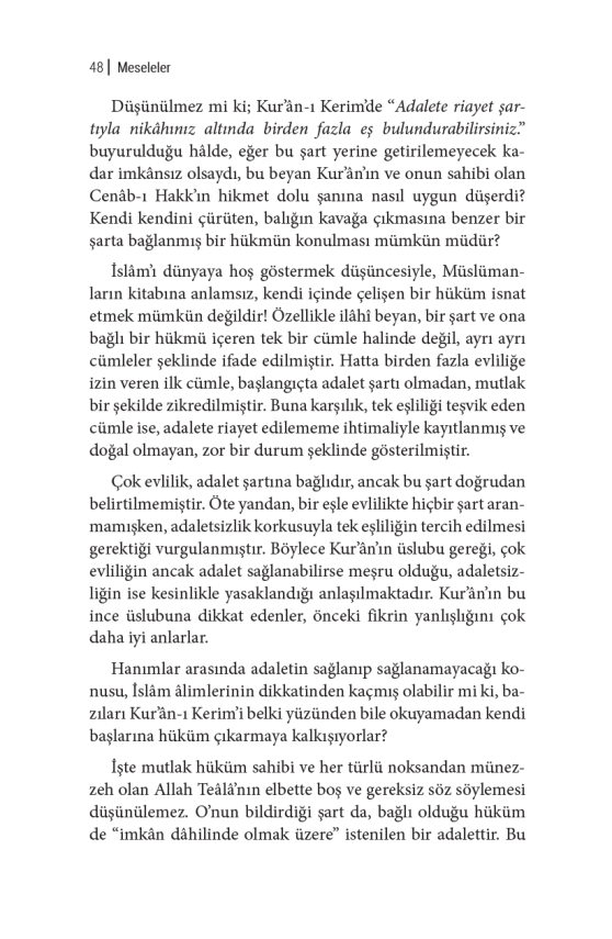 Meseleler - Şeyhülislam Mustafa Sabri Efendi - 8