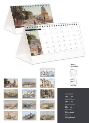 Mevlana Piramit Masa Takvimi 2026 Kudüs Temalı - 3