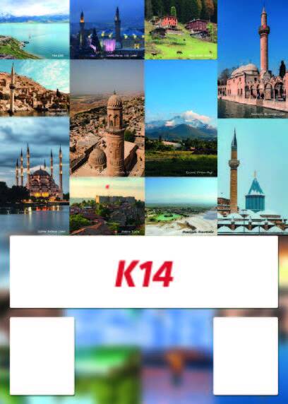 Mevlana Takvim Kartonu - 16