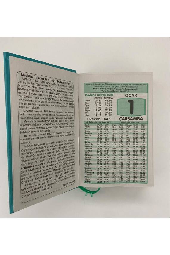 Mevlana Takvimi 2025 (Ciltli Kitap Versiyonu) - 3