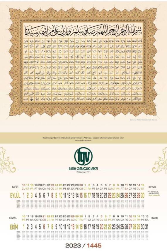 Mevlana Takvimi - 33