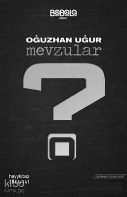 Mevzular - 2
