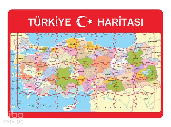 Minik Damla Yapboz (Türkiye Haritası) - 1